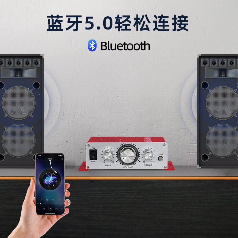 12V Computer Small Power Amplifier Furniture Installation Car Amplifier Audio Amplifier - Image 5